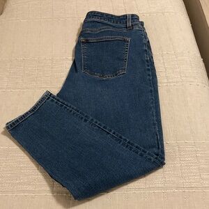 Talbots Everyday Relaxed jean sz8 like new, fits like sz10